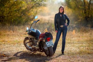 А вот какая у нас ездит