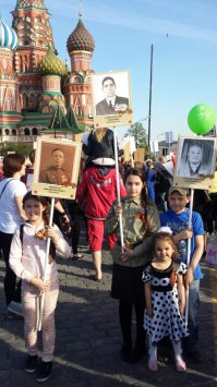 Мы с детьми тоже там были. Гордимся своими ГЕРОЯМИ.