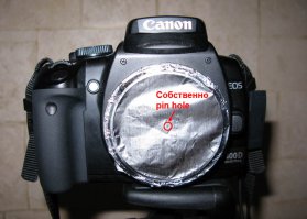 Как сделать работающий фотоаппарат без линзы из спичечного коробка