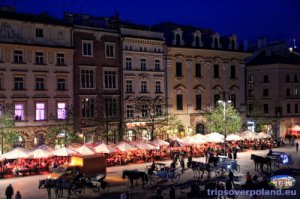 Краков ночью-)