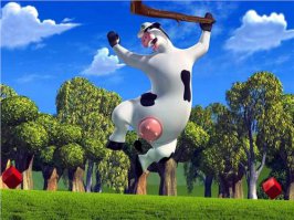 Бык с выменем и без рогов. Ляп или пропаганда?