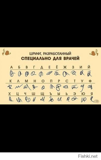 У кого был самый ужасный почерк