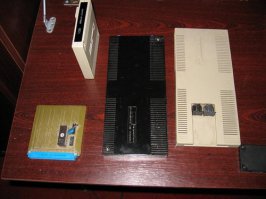 Мой первый ПК был Поиск-1.Это было счастье! работал под управлением MS-DOS. На первом фото сам "системник" с клавиатурой, справа вверху разъемы для подключения контроллеров (второе фото) через такие контроллеры подключались дисковод 5,25, расширение ОЗУ, джойстик, и т.д. Монитор подключался напрямую, без внешнего адаптера. Монитор,кстати, у меня был уникальный! Явно спиз*женый кем-то из военных частей полностью металлический здоровый,весом килограмм 20,  ящик, с металлической же крышкой-козырьком сверху (защита от попадания воды, моник был то ли с подлодки то ли с корабля)