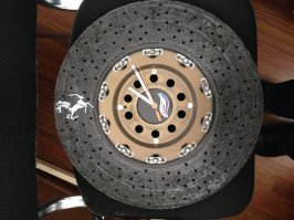 Настенные часы из диска сцепления