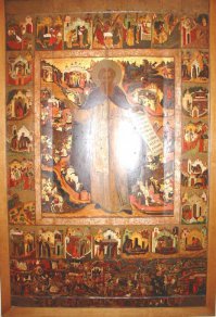 70-80% армии «татаро-монголов» составляли русские, остальные 20-30% приходились на другие малые народы Руси, собственно, как и сейчас. Этот факт наглядно подтверждает фрагмент иконы Сергия Радонежского «Куликовская Битва». На нём чётко видно, что с обеих сторон воюют одинаковые воины. И это сражение больше похоже на гражданскую войну, чем на войну с иностранным завоевателем.