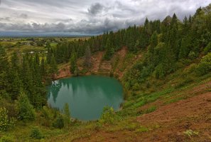 Озеро "Морской глаз" в республике Марий Эл.