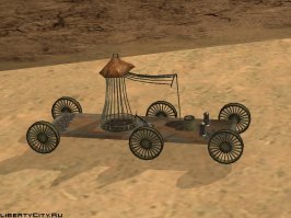 тележка из киндзадза