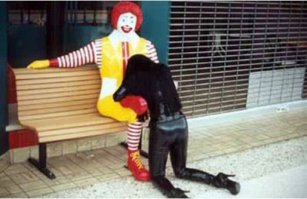 Одиночество в сети быстрого питания 