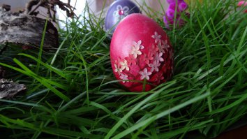 а мы вот замутили - в честь цветения сакуры как раз