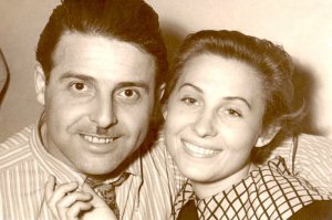 Михаил Танич с женой Лидией Козловой. В браке с 1958-2008