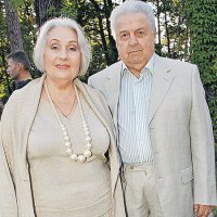 Михаил Танич с женой Лидией Козловой. В браке с 1958-2008