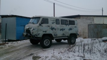 Охотничий домик из старой "буханки"