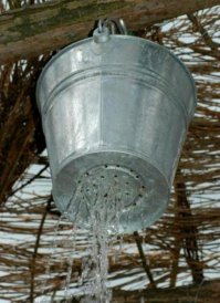 Эффектные летние души для дачи