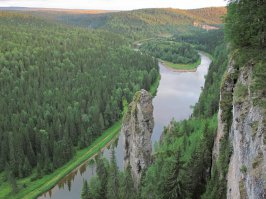 Усьвинские Столбы. Урал