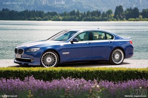 8 место: 2011 Alpina B5 Biturbo
Мне дико ндравица дизайн альпиновского литья...Эти перфекционисты даже сосок в центр диска убрали, сделав одну из спиц полой!