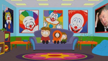 Пугающие портреты клоунов 