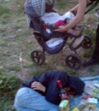 если это мать ребёнка, то это уже страшно